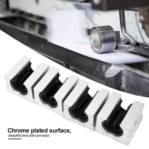 Linear Rails 4pcs SBR16UU 16mm Linear Motion Ball Bearing Slide Block CNC Router Parts Ships from: United States Linear Rails 4pcs SBR16UU 16mm Linear Motion Ball Bearing Slide Block CNC Router Parts Ships from: United States